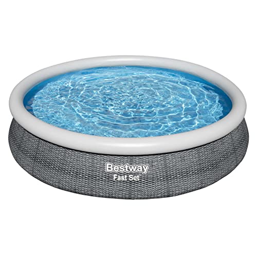 Bestway 57443 Piscina Gonfiabile Fast Set Rotonda Da 366X76 Cm