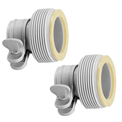 Intex 26061 Kit 2 Pz Adattatore Tipo B Per Pompe Piscina Morsetto Accessori Filtraggio 10722