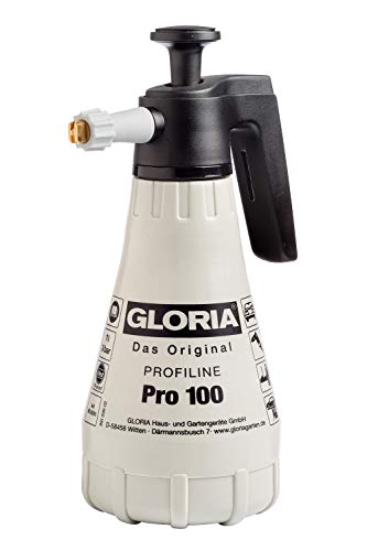 Gloria, Spruzzatore Di Pressione Pro 100, Resistente All'Olio, 1 L, Grigio