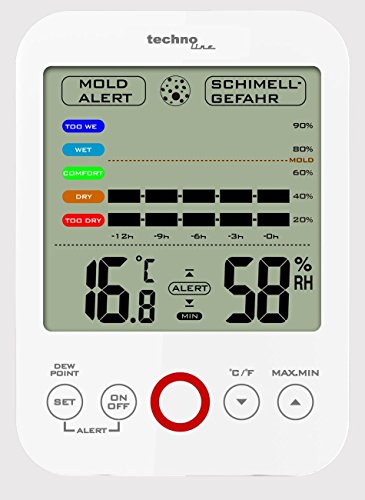 Technoline Ws 9422 Stazione Meteo, Bianco