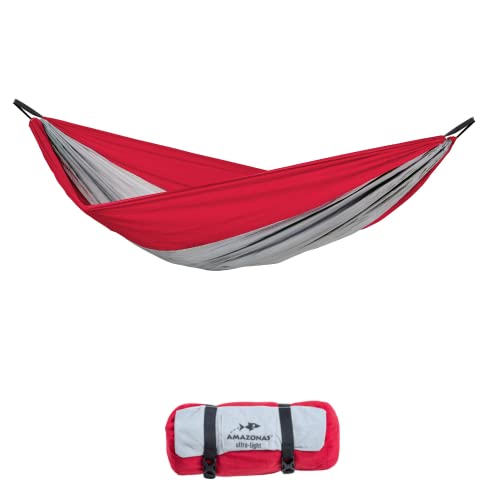Amazonas Az-1030190 Ultra-Light Silk Traveller Xxl Amaca Da Escursione, Grigio, Grigio, Null