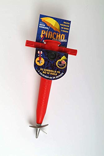 Pincho Punta Aluminio, Pincho Sombrilla Plastico Con Punta Aluminio, Base Sombrilla Para Arena