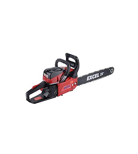 Excel Cdf07300 Motosega A Scoppio Con Barra, 49.2 Cc, 50 Cm, Rosso