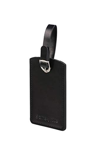 Samsonite Global Travel Accessories Rectangle Etichetta Per Valigie 10 Cm, Nero (Black)
