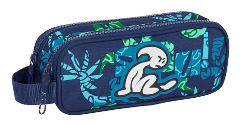 Safta El Bambino Glassy - Astuccio Doppio Bambino, Astuccio Per Bambini, Ideale Per Bambini In Età Scolastica, Comodo E Versatile, Qualità E Resistenz