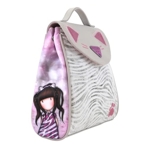 Safta Articolo, Mini Zaino Con Risvolto Gorjuss Ruby Wild Unisex-Bambini E Ragazzi, Multicolore, M