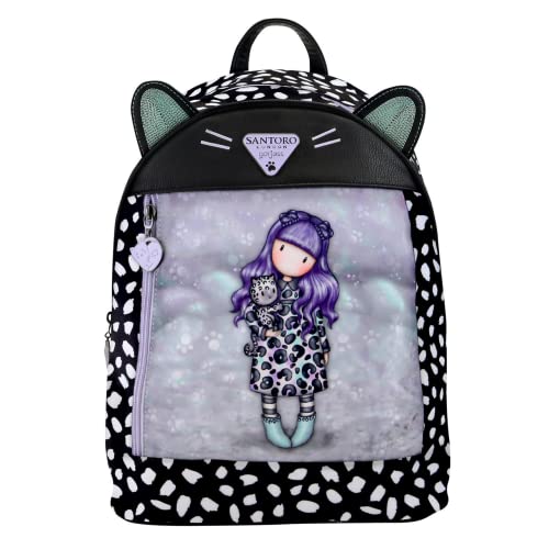 Safta Articolo, Mini Zaino Gorjuss Smitten Kitten Unisex-Bambini E Ragazzi, Multicolore, M