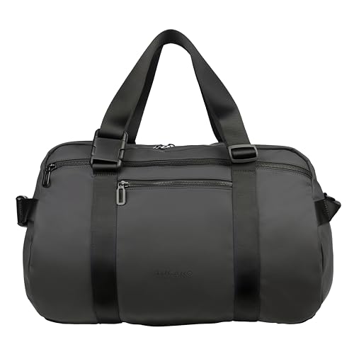 Tucano - Gommo Borsa Weekender Realizzata In Pu Gommato Riciclato E Impermeabile. Grande, Spaziosa, Ideale Per Weekend, Viaggio, Tempo Libero, Da Uomo