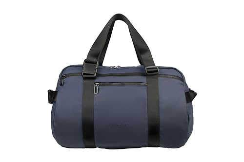Tucano - Gommo Borsa Weekender Realizzata In Pu Gommato Riciclato E Impermeabile. Grande, Spaziosa, Ideale Per Weekend, Viaggio, Tempo Libero, Da Uomo