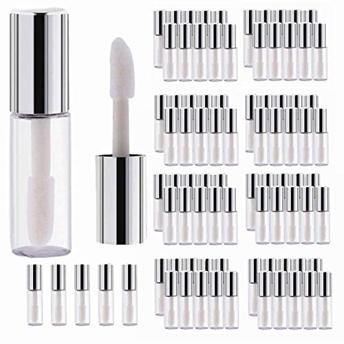 45 Pezzi Tubi Per Lucidalabbra Con Bacchetta 1.2 Ml Tubi Lucidalabbra Contenitori Per Lucidalabbra Con Tappi In Gomma Per Campioni Di Rossetto