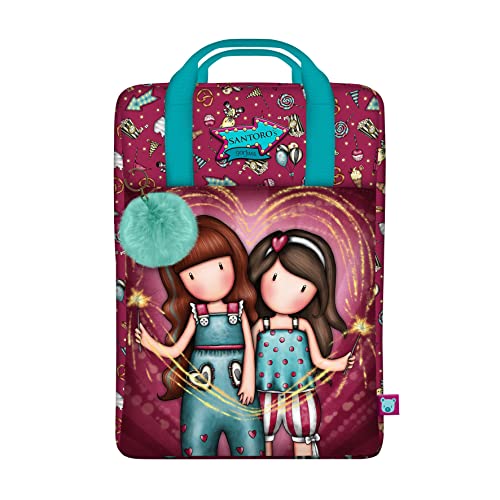 Safta -Borsa Zaino Gorjuss Fairground Fireworks 25 X 36 X 10 Cm, Multicolore (1131Gj01)