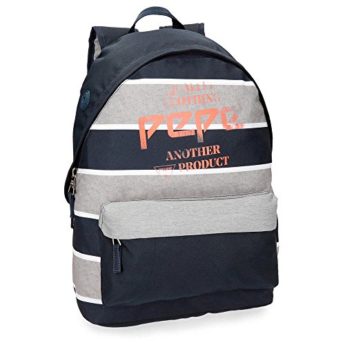 Pepe Jeans Pierre Zaino Multicolore 32X42X16 Cms Poliestere 22.79L