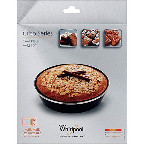 Whirlpool Avm190 Piatto Crisp A Bordo Alto (Tortiera) Per Forno A Microonde