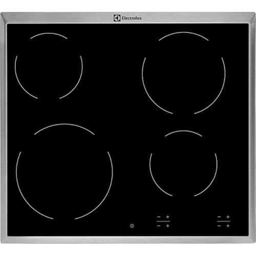 Electrolux Ehf16240Xk Hob Black Built-In Zone Ceramic Hob 4 Zone(S)