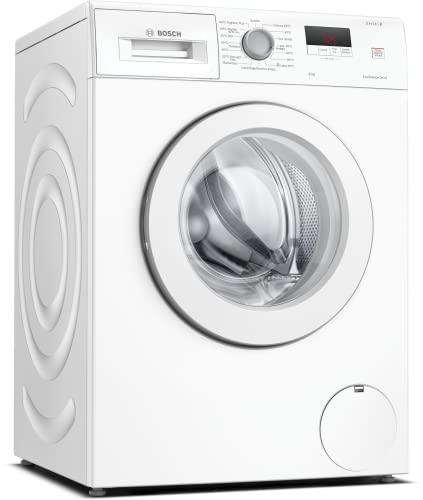 Bosch Waj24068Ii Serie 2, Lavatrice A Carica Frontale, Capacità 8 Kg, 1200 Rpm, Hygiene Plus: Lavaggio Igienico Anche A 40 °C, Speedperfect, Bianco,