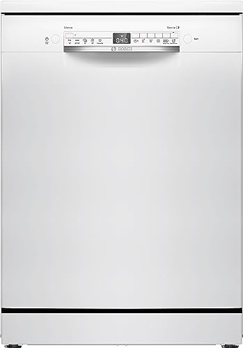 Bosch Sms2Htw02E Serie 2, Lavastoviglie Da Libera Installazione, Home Connect, Diagnostica Da Remoto, Assistente Al Lavaggio, Programma Preferito, Eco