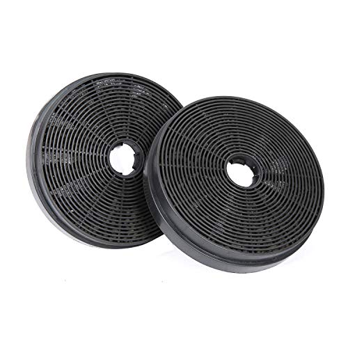 Ciarra Cbcf003 Filtro A Carbone Attivo Cappa Aspirante Per Cbcs6/9102, Cbcw/B6736N, Cbcs9301, Cbcs4820, Ed Estrattori A Ventola (Confezione Da 2)