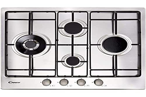 Piano Cottura Da 60 Cm A Gas 4 Fuochi Inox Serie Timeless