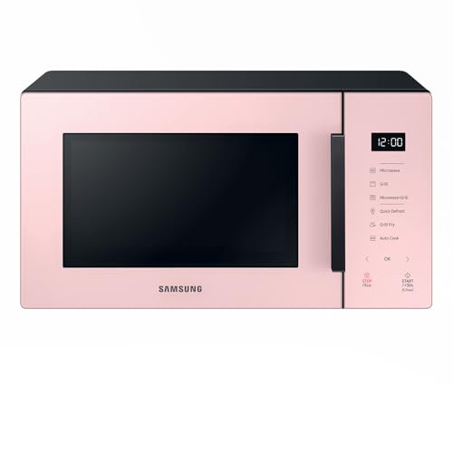 Samsung Da Tavolo Forno A Microonde Glass Design Mg23T5018Cp/Et, Cottura Croccante, Airfry, Microonde + Grill 800 W + 1100 W, 23 L, 49L X 27,5H X 38P