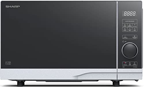 Sharp Ps204Aes - Microonde A Microonde, 700 W, 10 Livelli Di Potenza, Funzione Scongelamento, Dimensioni: 455 X 274 X 334 Cm, Colore: Argento
