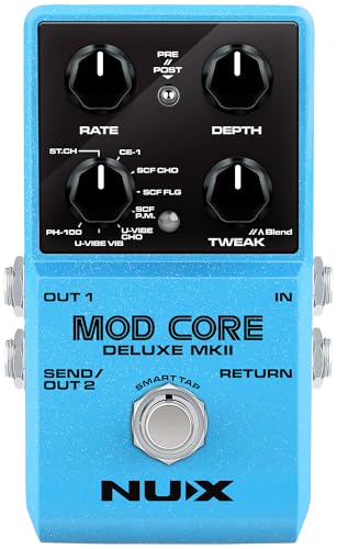 Nu-X | Pedale Mod Core Deluxe Mkii Con Nuovi Modelli Di Effetti, Opzioni Di Segnale E Routing