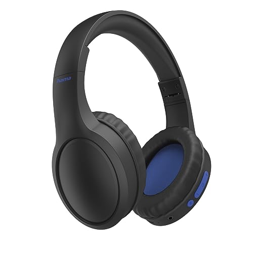 Hama Cuffie Bluetooth Spirit Focused (Over Ear, Cuffie Anc, Cancellazione Del Rumore, Cuscinetti Auricolari, Senza Fili, Senza Fili, Cancellazione Del