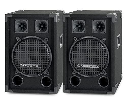 Mcgrey Dj-1022 Altoparlante Disco Dj-Box Coppia 2 X 400W