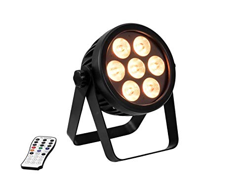 Eurolite Led 4C-7 Silent Slim Spot - Faretto Led Par
