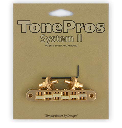 Tonepros Tp6G G - Mondo Standard Tune-O-Matic Con Inserti 'G Formula' (Small Posts) - Oro