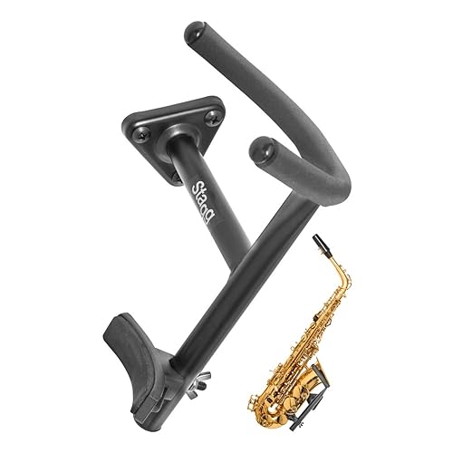 Stagg Sla-Ash Wall-Mounted Alto Saxophone Stand/Hanger