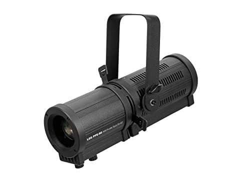 Eurolite Led Pfe-60 Ww Profile Spot 20 – 50° | Proiettore Di Profilo, 60 W Led, Zoom Manuale, Diaframma, Cri>90