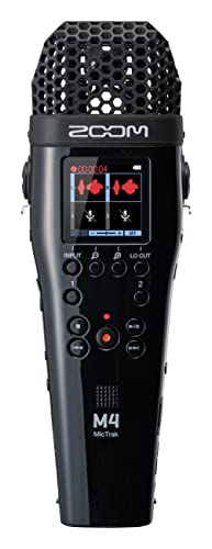 Zoom - M4 Mictrak - Registratore A 4 Canali In Formato Microfono Handheld