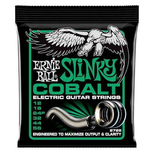 Ernie Ball, Not Even Slinky Cobalt, Corde Per Chitarra Elettrica, Diametro 12-56