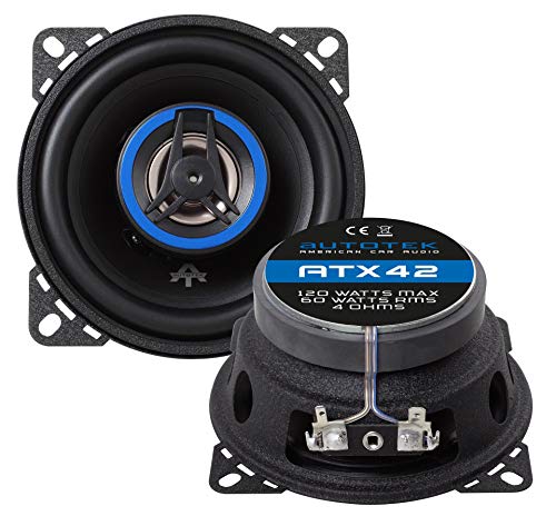 Autotek Atx42 Altoparlante Auto 2-Vie 120 W Rotondo 2 Pezzo(I)