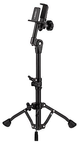 Meinl Percussion Thbs-S-Bk - Supporto Per Bongo, Dell'Altezza Del Cajon, Ideale Per Suonatori Di Cajon Che Usano Anche Bonghi, Colore Nero