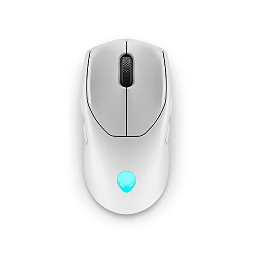 Dell Mouse Alienware Tri-Mode Aw720M 2.4Ghz Wireless Gaming Mouse. Lunar Light