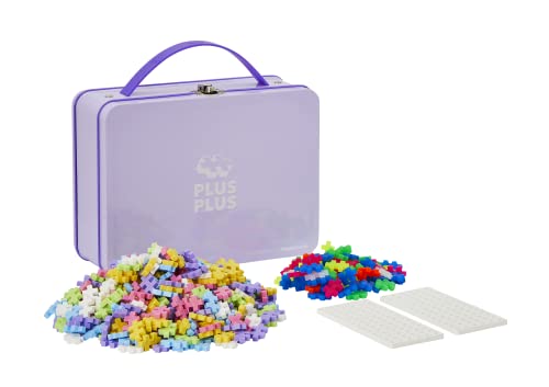 Plus-Plus 52283 - Geniale Giocattolo Per Costruzioni, 1 Set Di Mattoncini, Colore: Pastello