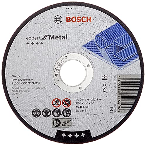 Bosch Accessories Disco Da Taglio Di Metallo 6 Mm 2608600219