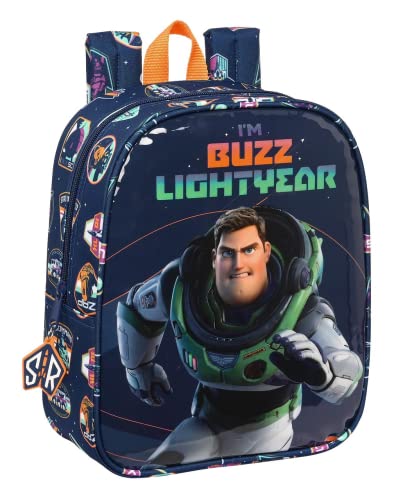 Safta Articolo, Zaino Asilo Adatt.Carrello Lightyear Unisex-Bambini E Ragazzi, Multicolore, M