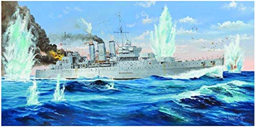 Trumpeter- Hms Cornwall Kit Di Montaggio Per Modellino, Colore Vari, 005353