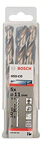 Hss-Co Din338: 11,0 X 94 X 142: 5 Uds