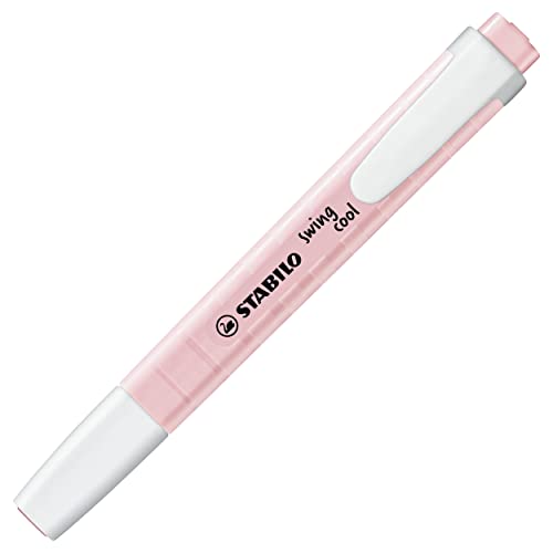 Stabilo Swing Cool Pastel - Evidenziatore A Penna Singola - Fard Rosa