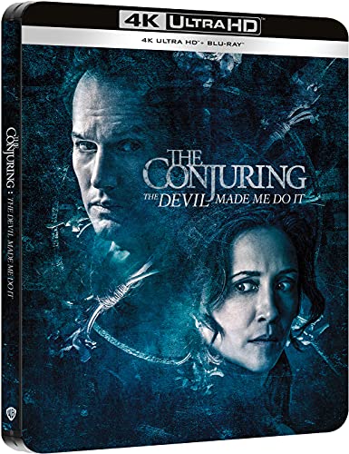 The Conjuring Steelbook - The Devil Made Me Do It [4K Ultra-Hd + Blu-Ray]