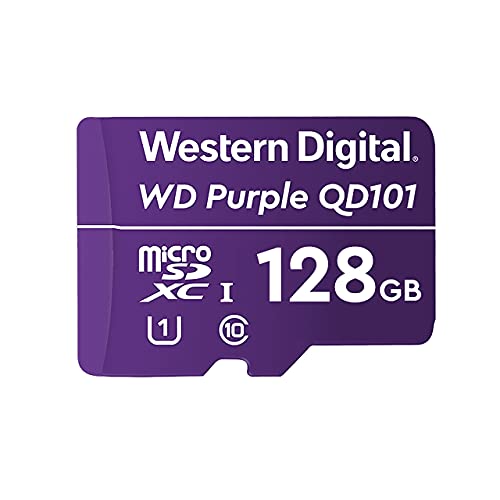Wd Purple Qd101 Microsd 128Gb Ext 3Year Warranty