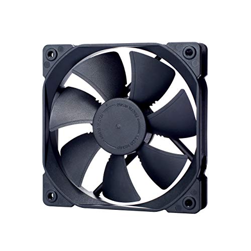 Fractal Design Dynamic X2 Gp-12 Pwm Computer Fan - Silent Fan - High Airflow – 120X120X25 Mm – 2000Rpm – Fdb-Bearings – Trip Wire - Aerodynamically Sh