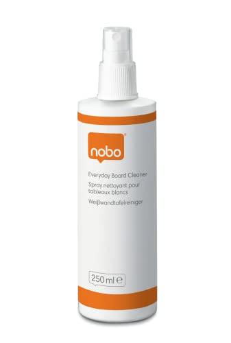 Nobo Detergente Spray Per La Pulizia Delle Lavagne Bianche Magnetiche E Cancellabili A Secco, Adatto All'Uso Quotidiano, 250 Ml (1901435)