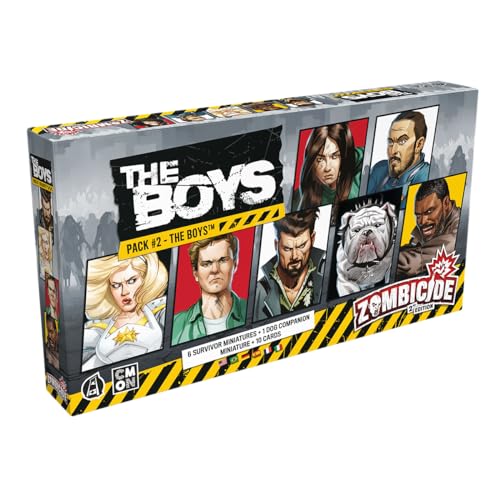 Asmodee Zombicide 2A Edizione The Boys Pack 2 Espansione Gioco Da Tavolo, Pack 2, Edizione In Italiano