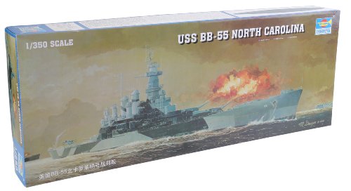 Trumpeter Modellino Nave Di Guerra Uss North Carolina Bb55 Battleship [Toy] Scala 1:350 (Importato Da Giappone)