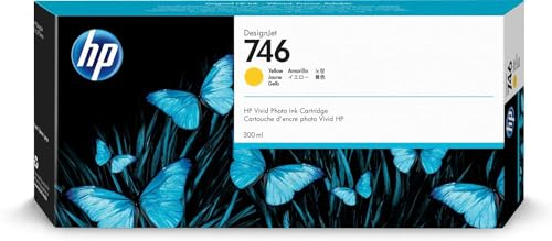 Hp 746 P2V79A, Cartuccia Originale Hp, Compatibile Con Le Stampanti Hp Designjet Serie Z6 E Z9, Giallo