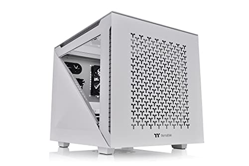 Thermaltake Divider 200 Tg Air Snow/Micro Atx Case/Pc-Case/Tempered Glass/White